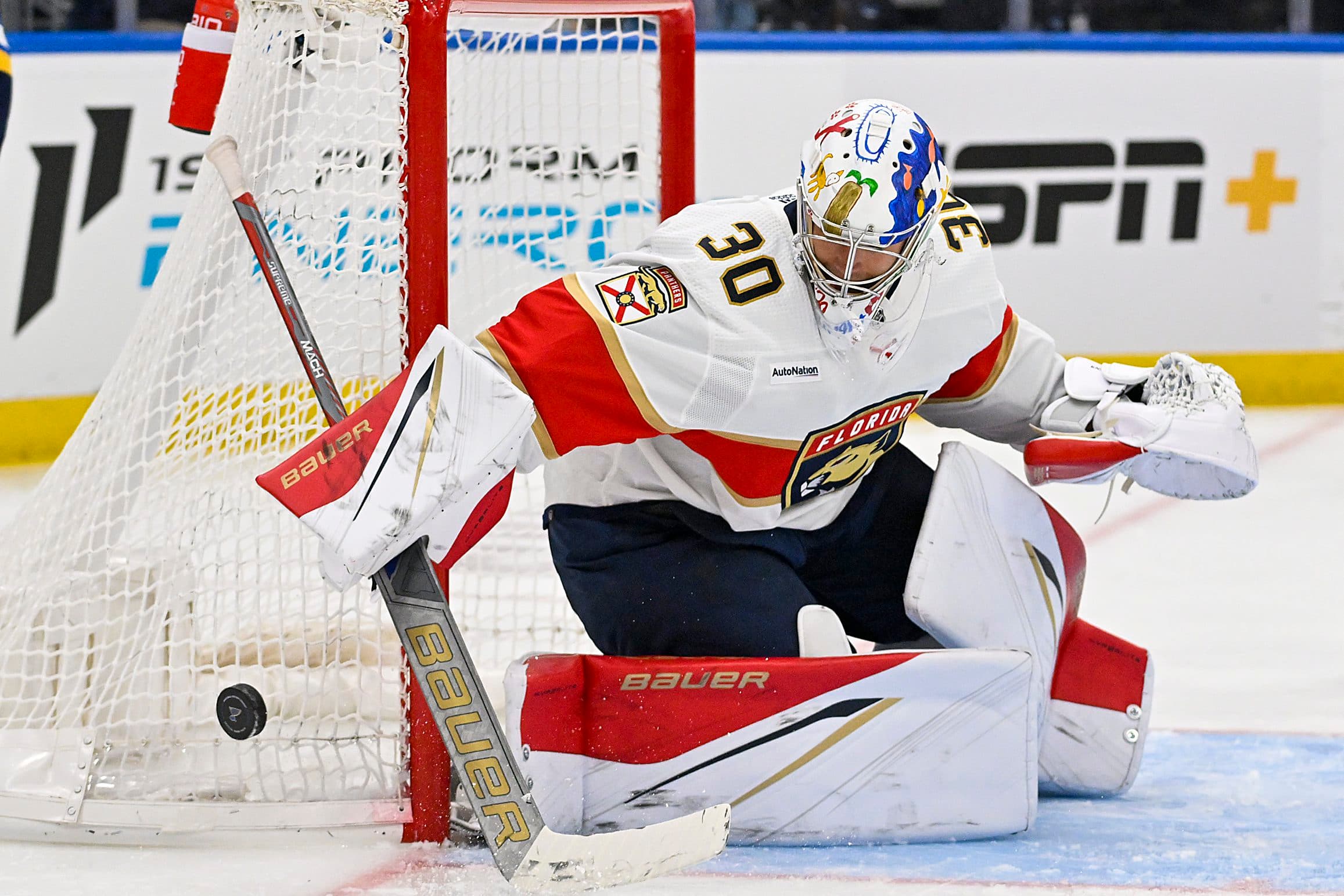 Thatcher Demko's 48-save shutout to force Game 7 was a very rare thing in  NHL history