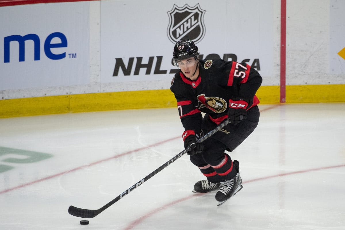 Ottawa Senators sign forward Shane Pinto to a one-year contract