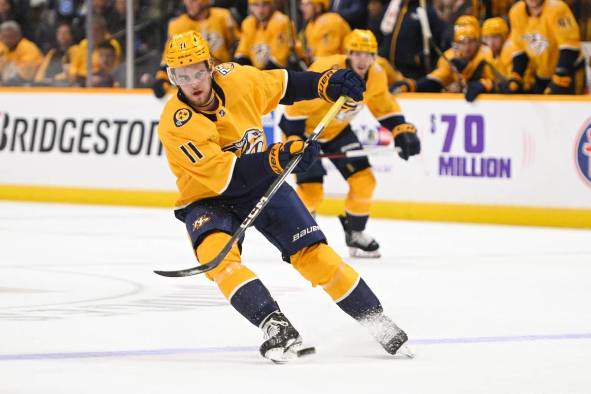 Nashville Predators place Samuel Fagemo on waivers