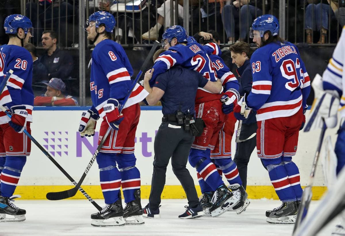 Rangers place Kaapo Kakko, Filip Chytil on LTIR