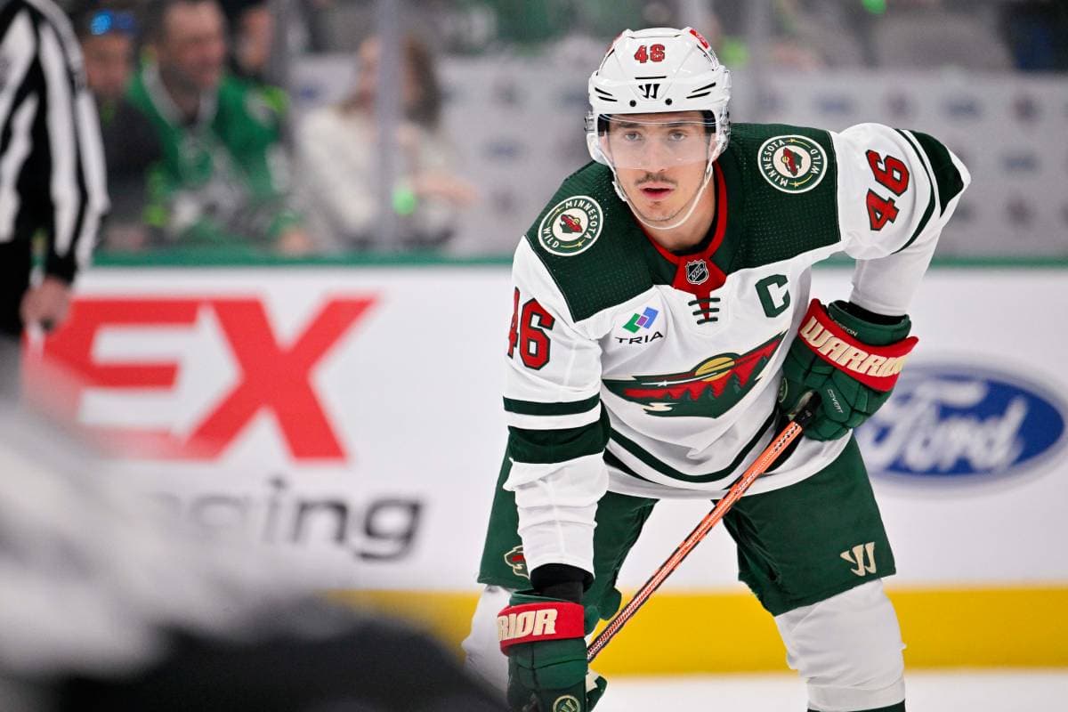 Wild’s Joel Eriksson Ek, Jared Spurgeon out against Blues on Tuesday