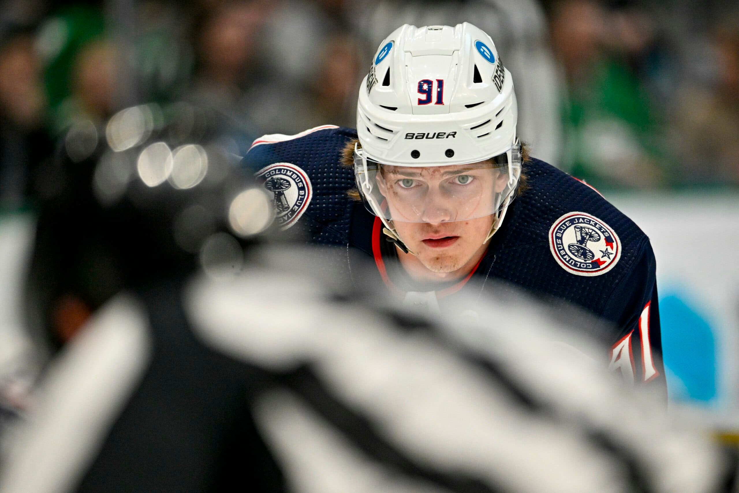 Columbus Blue Jackets send Kent Johnson to AHL, call up Yegor Chinakhov