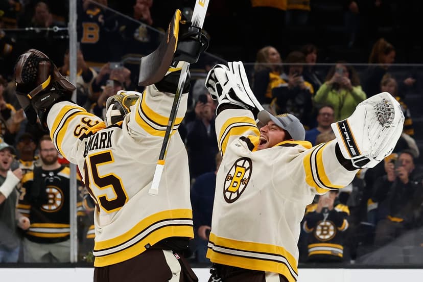 Boston Bruins’ Linus Ullmark, Jeremy Swayman rank among the most