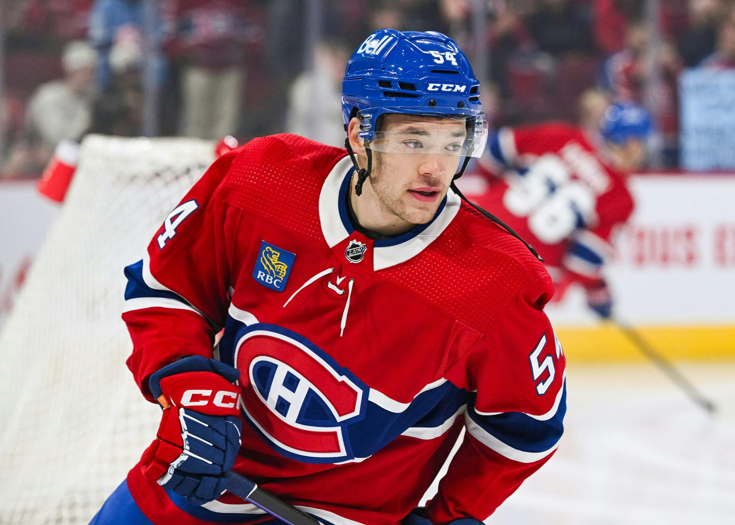 Montreal Canadiens' Jordan Harris out indefinitely, Harvey-Pinard out 6-8  weeks - Daily Faceoff