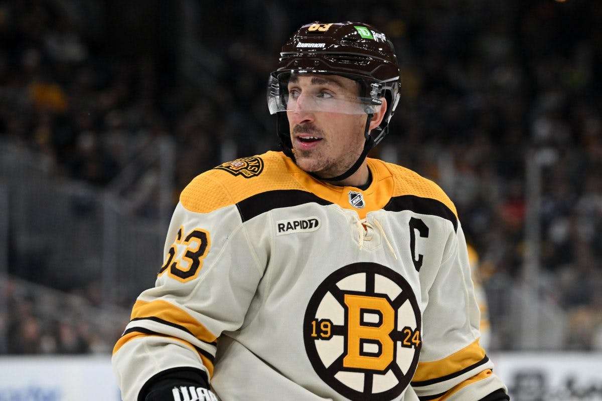 Slew-foot or hockey play? Why Brad Marchand will avoid discipline for trip on Timothy Liljegren