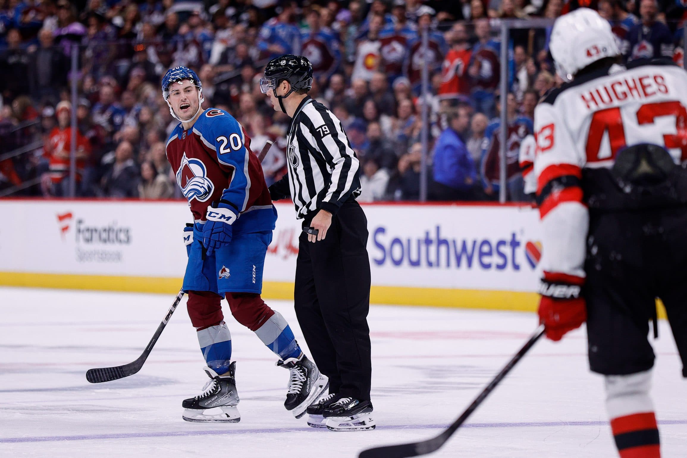 What is cross-checking in hockey?