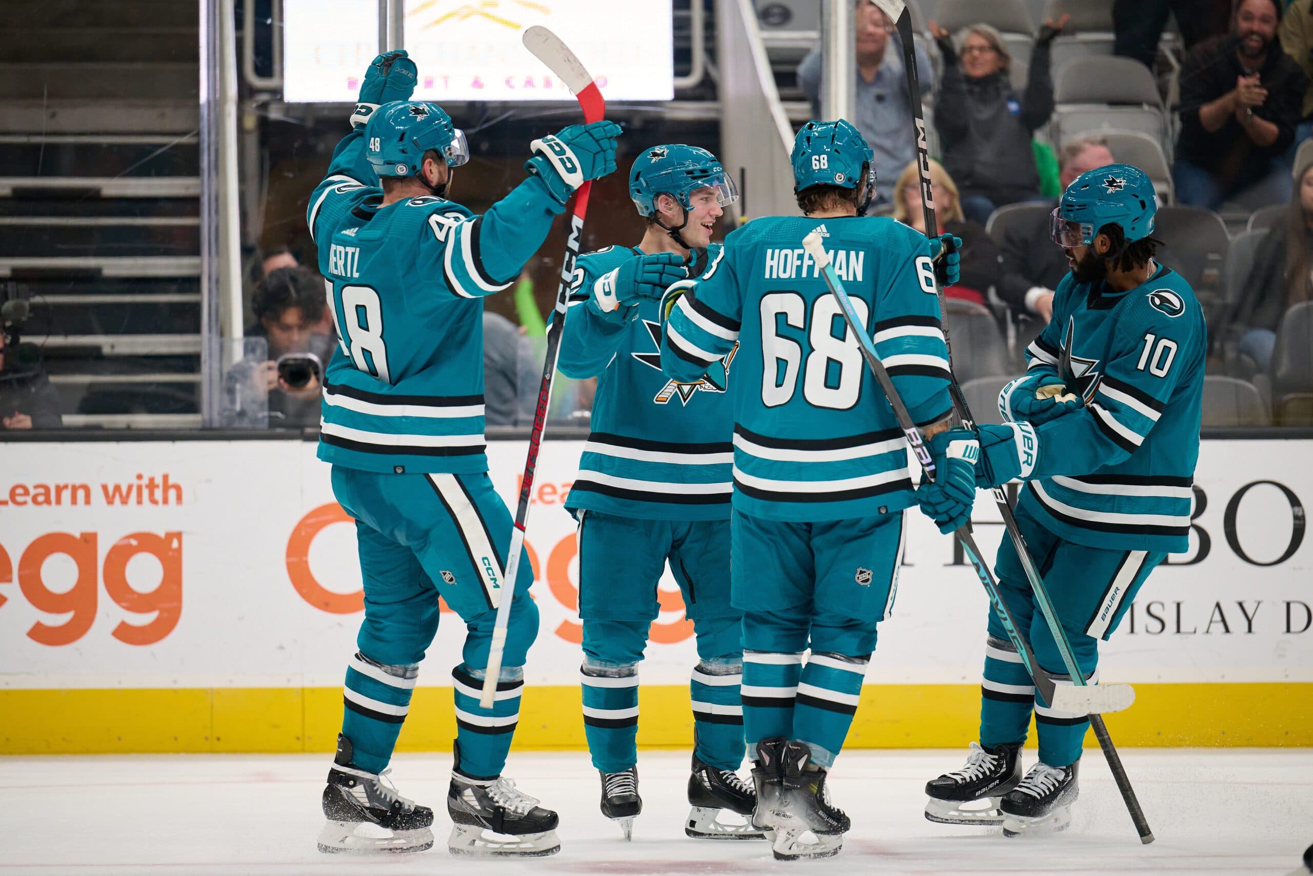 San Jose Sharks finally win first game of 2023-24 season