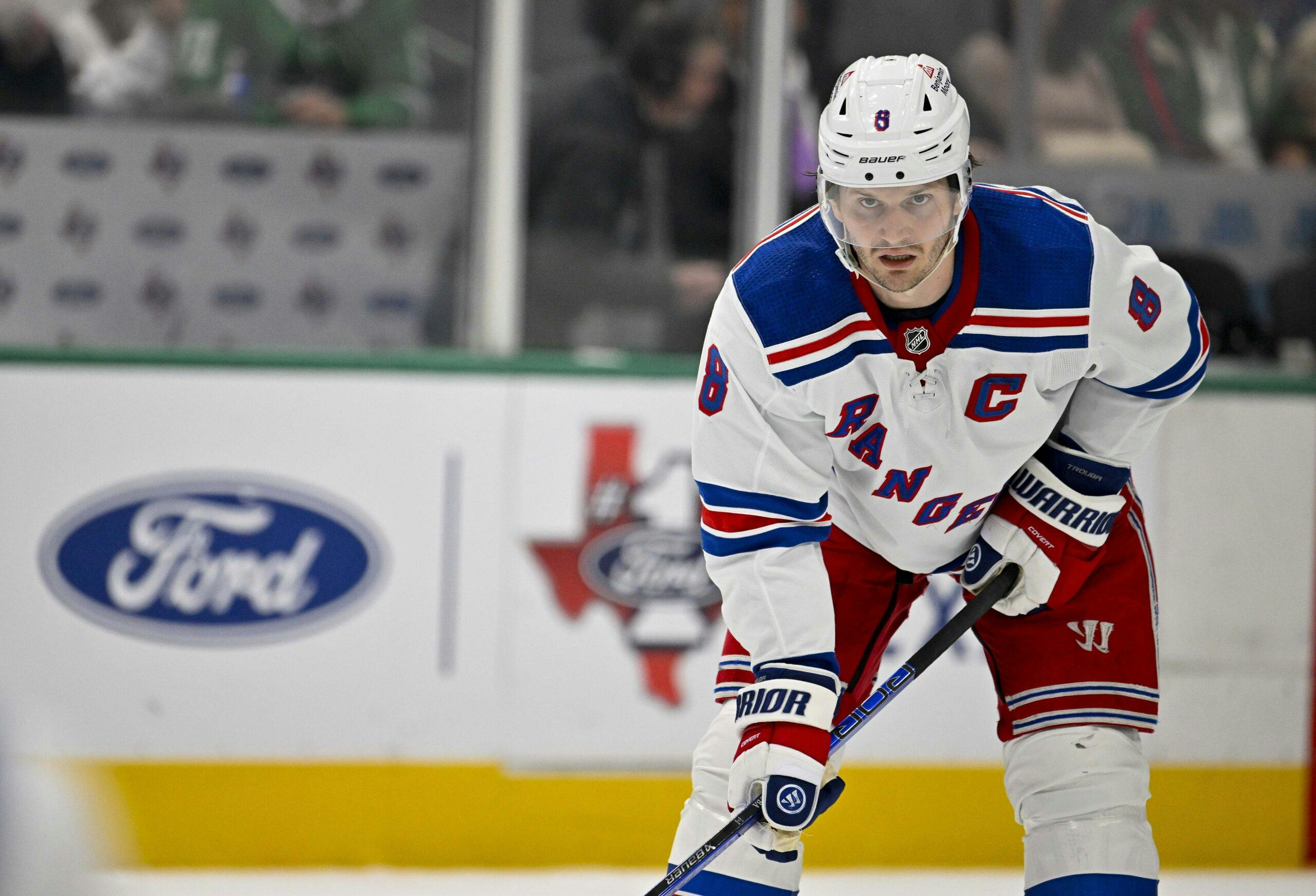 New York Rangers’ Jacob Trouba fined $5,000 for high-sticking