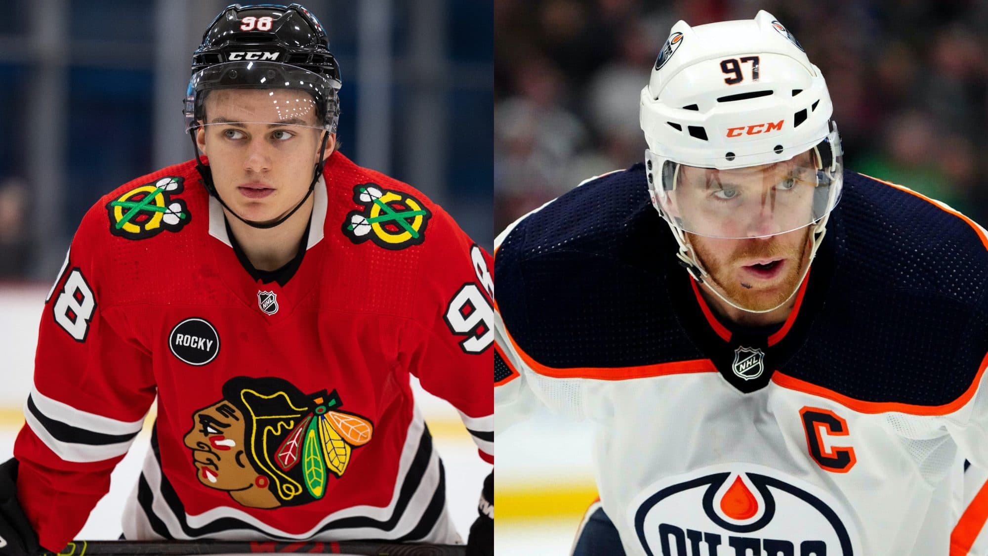 Connor Bedard and Connor McDavid (USA Today Images)