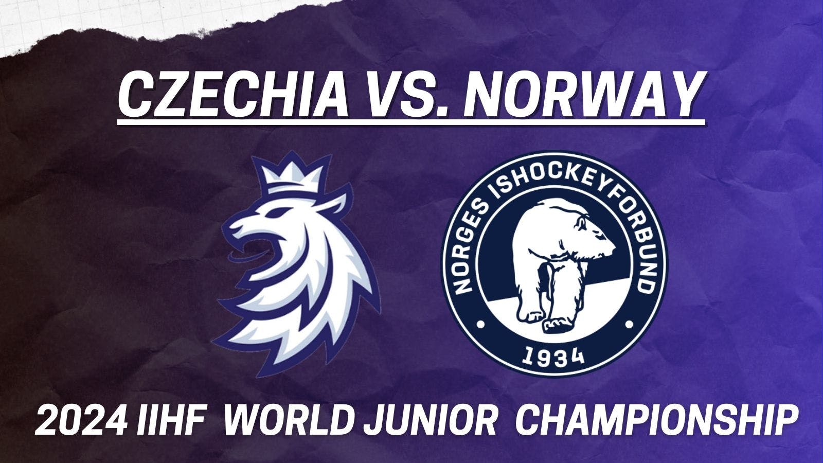 Top standouts from Czechia vs. Norway at 2024 World Junior Championship
