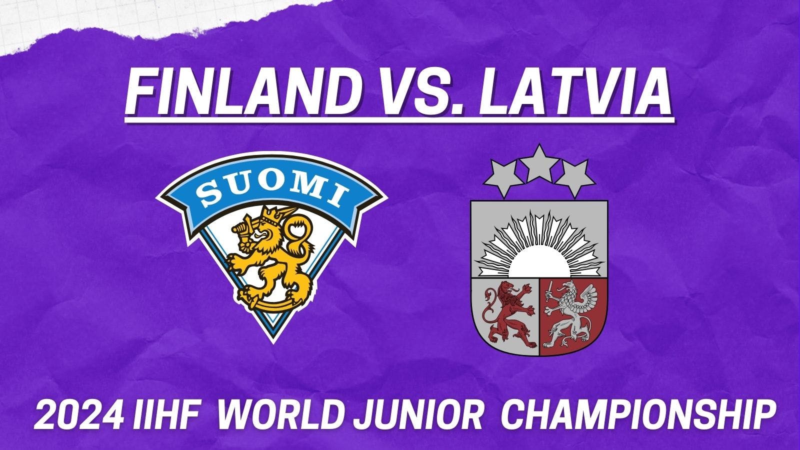 Top standouts from Finland vs. Latvia at 2024 World Junior Championship