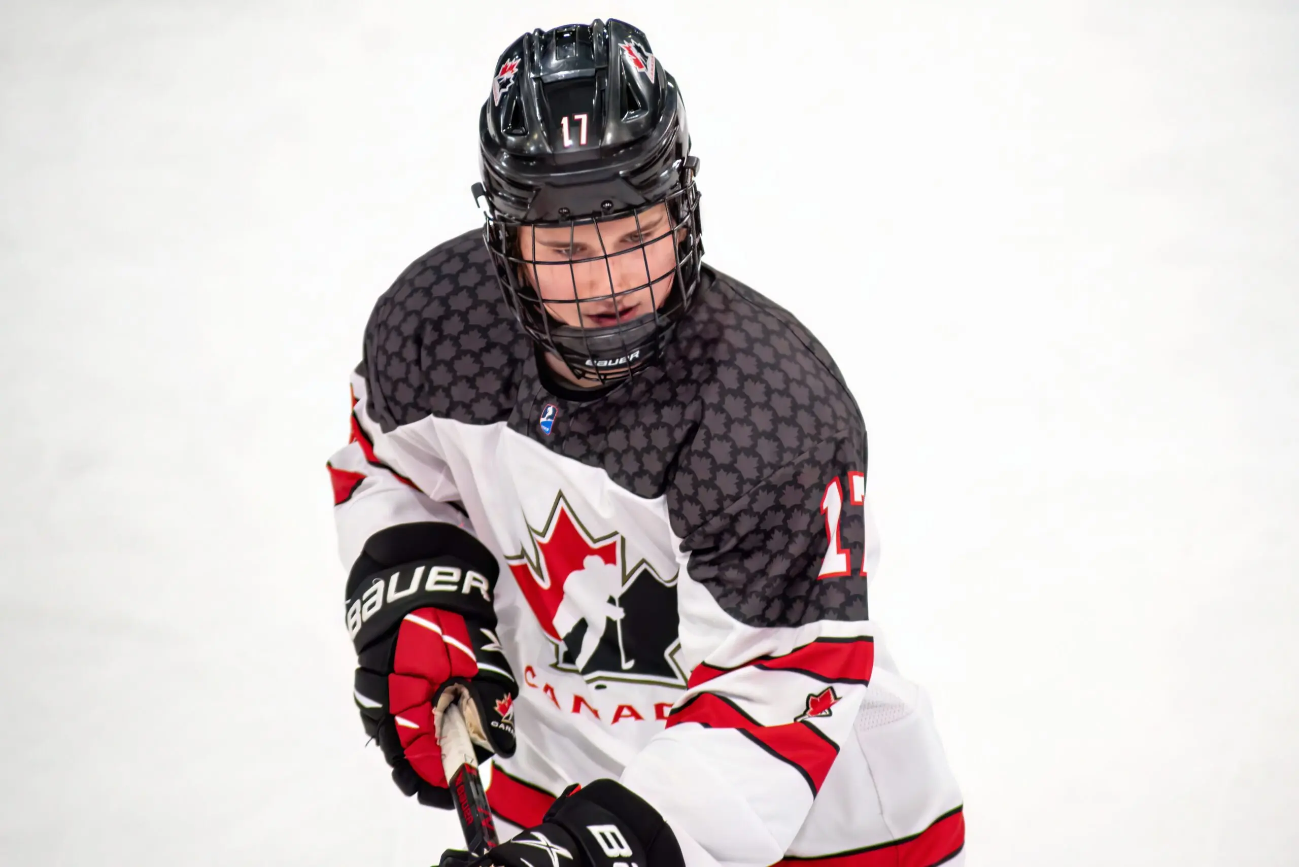 Top 2025 NHL Draft prospect Macklin Celebrini ejected during World