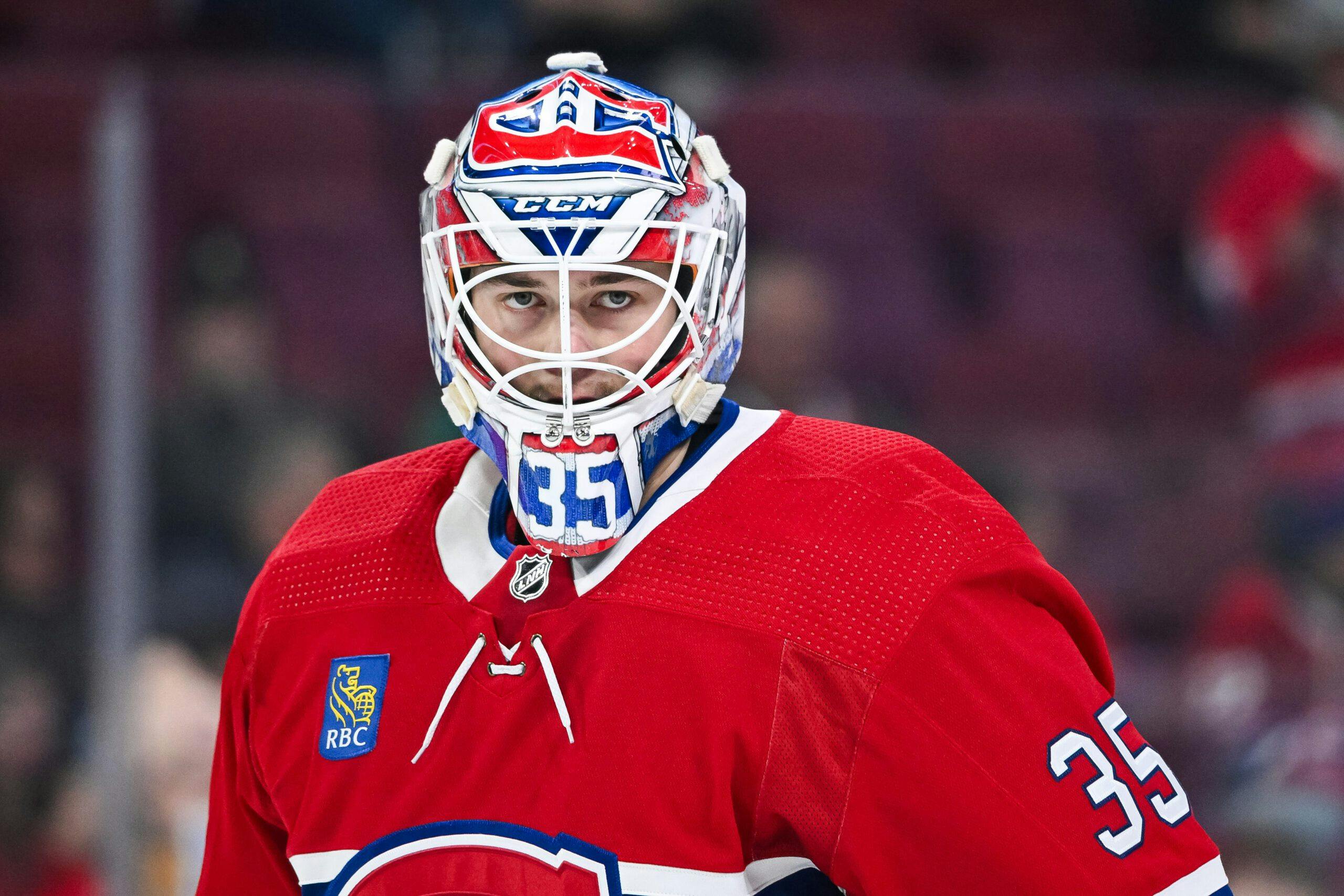 Montreal Canadiens sign goaltender Samuel Montembeault to three-year extension