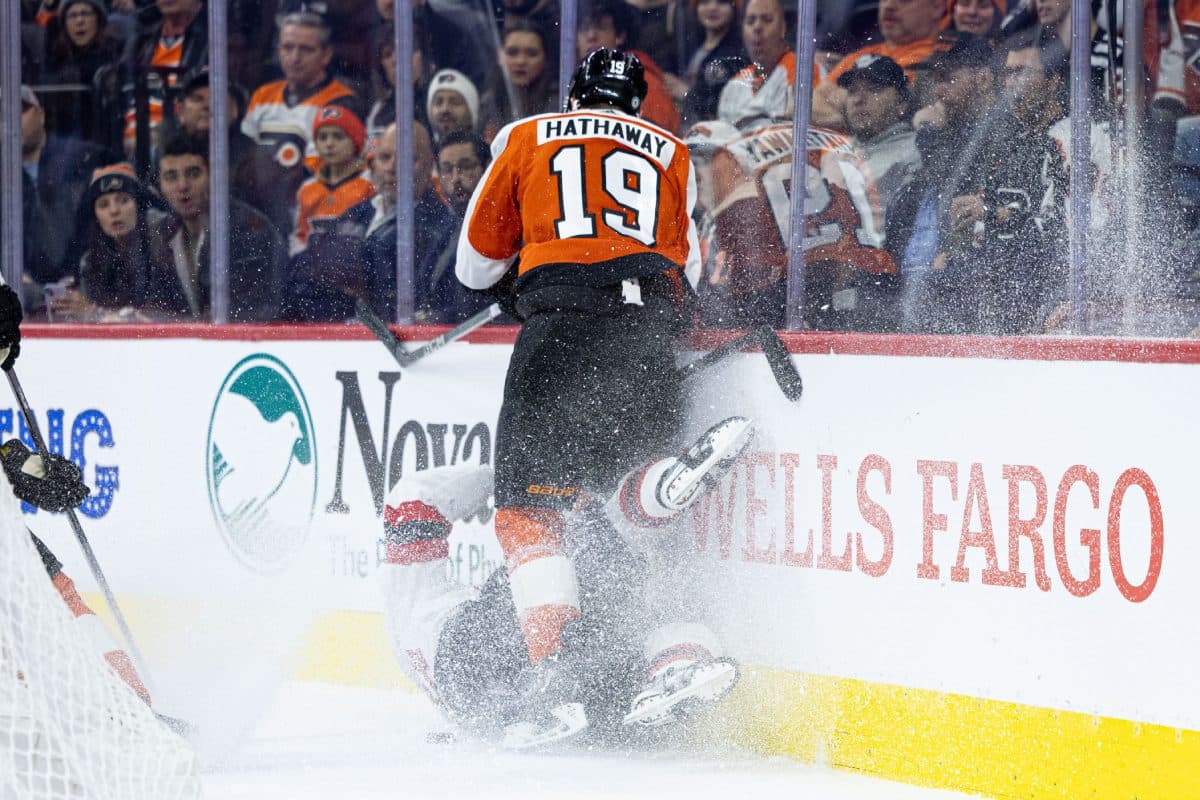 Hathaway didn’t deserve a match penalty for hit on Luke Hughes