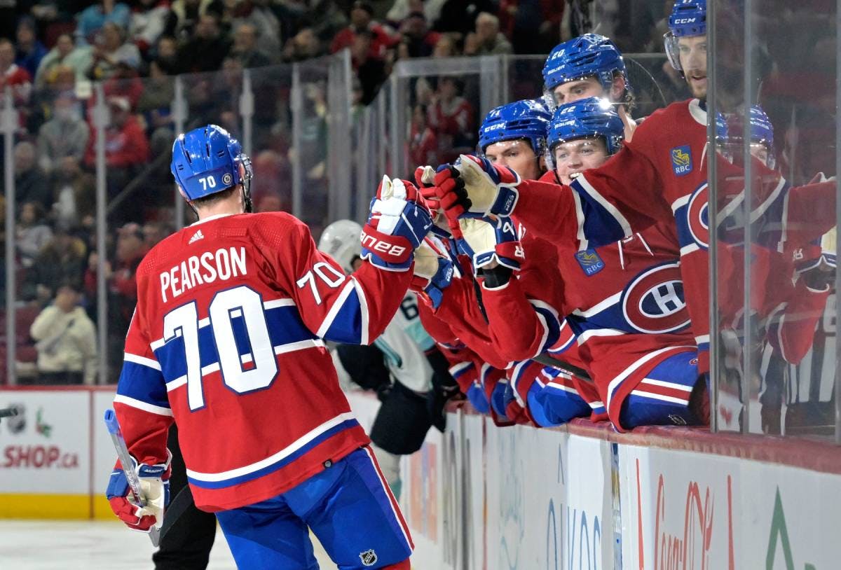 Montreal Canadiens forward Tanner Pearson out 4-6 weeks with upper body injury
