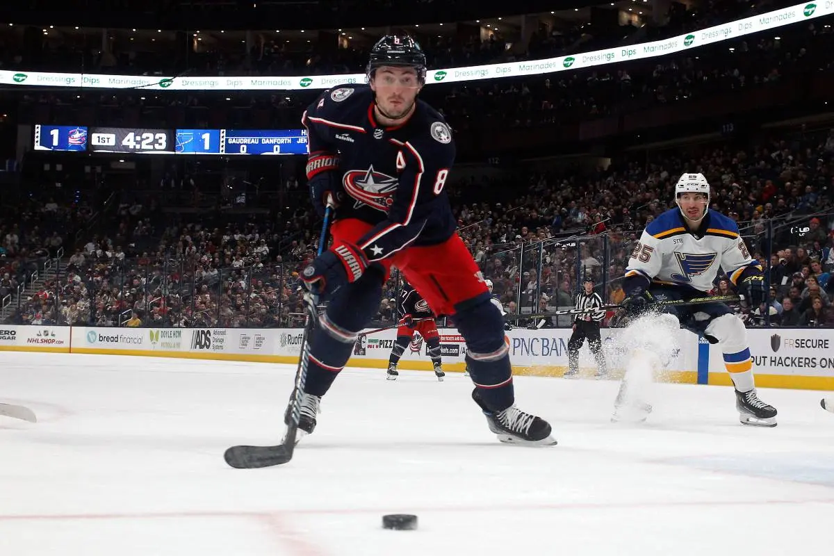 Columbus Blue Jackets defenseman Zach Werenski leaves game with lower-body injury