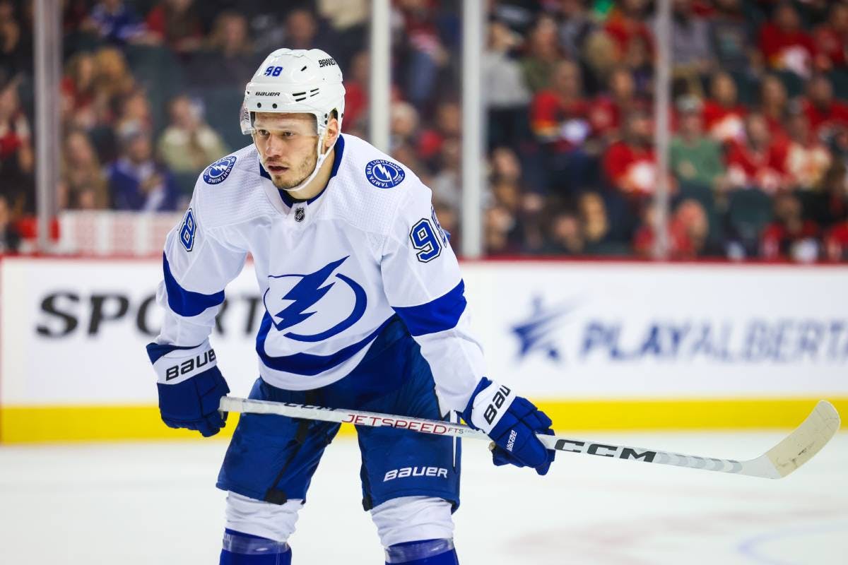 What do the Tampa Bay Lightning do after Mikhail Sergachev’s injury?