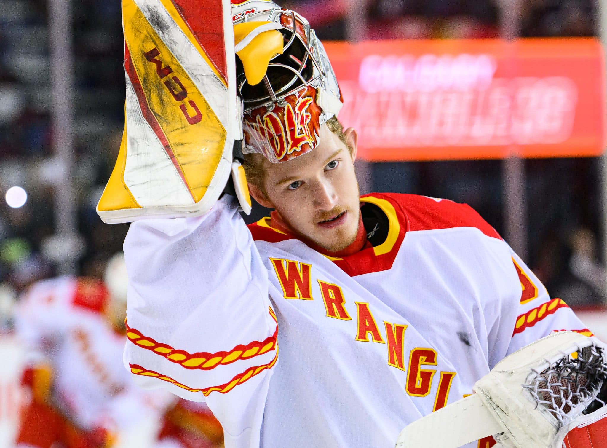 Calgary’s Dustin Wolf is the best NHL goalie prospect right now