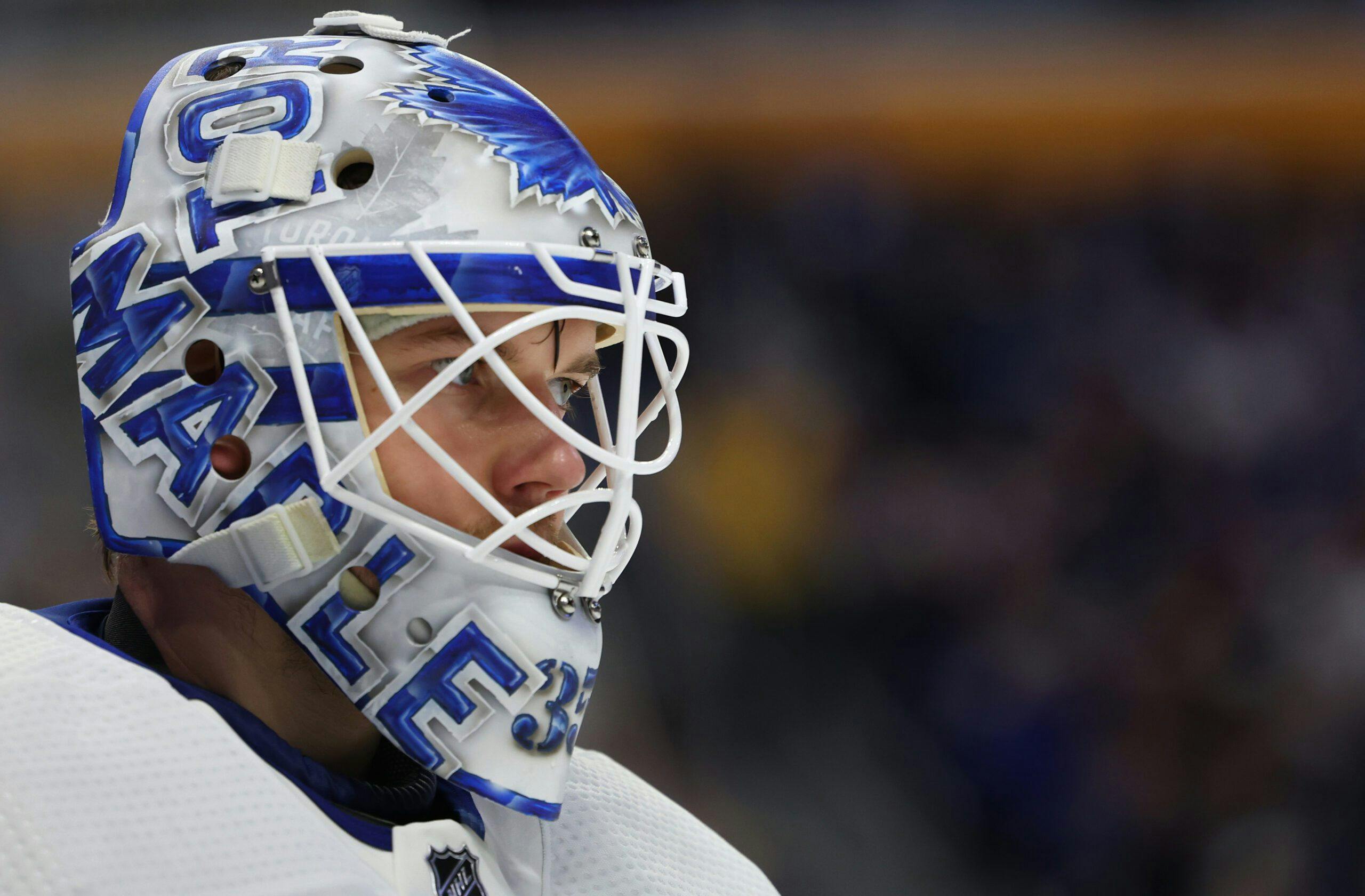 Toronto Maple Leafs’ Ilya Samsonov leaves game vs. Oilers with injury