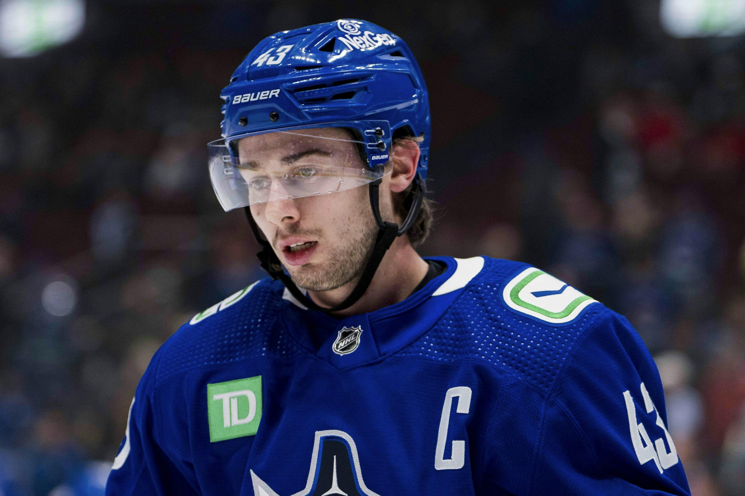 Vancouver Canucks’ Quinn Hughes was built to be a leader