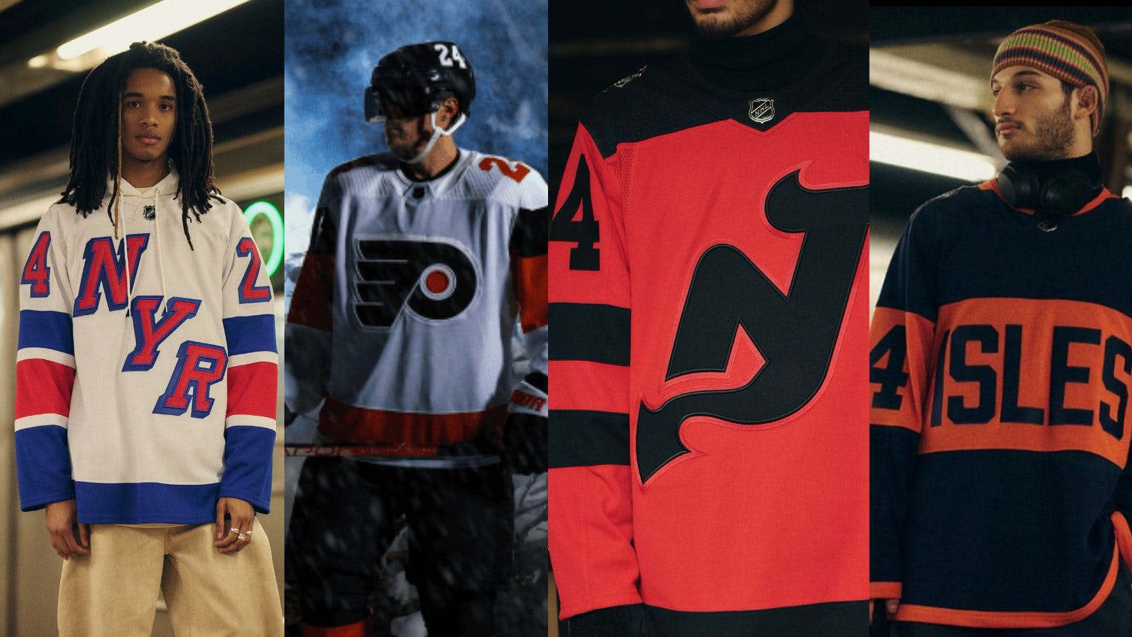 2024 NHL Stadium Series jerseys revealed for Devils, Flyers, Islanders and Rangers
