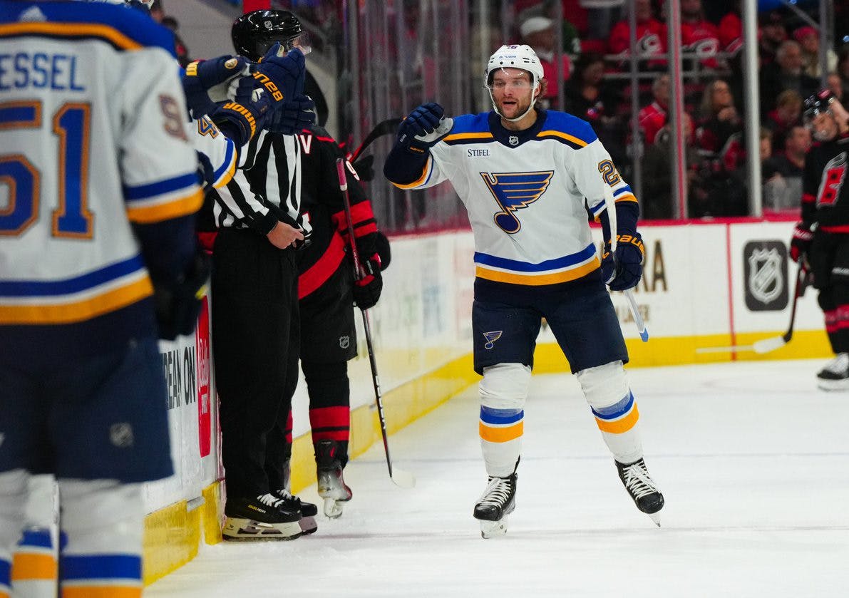 St. Louis Blues sign forward Nathan Walker to two-year contract extension