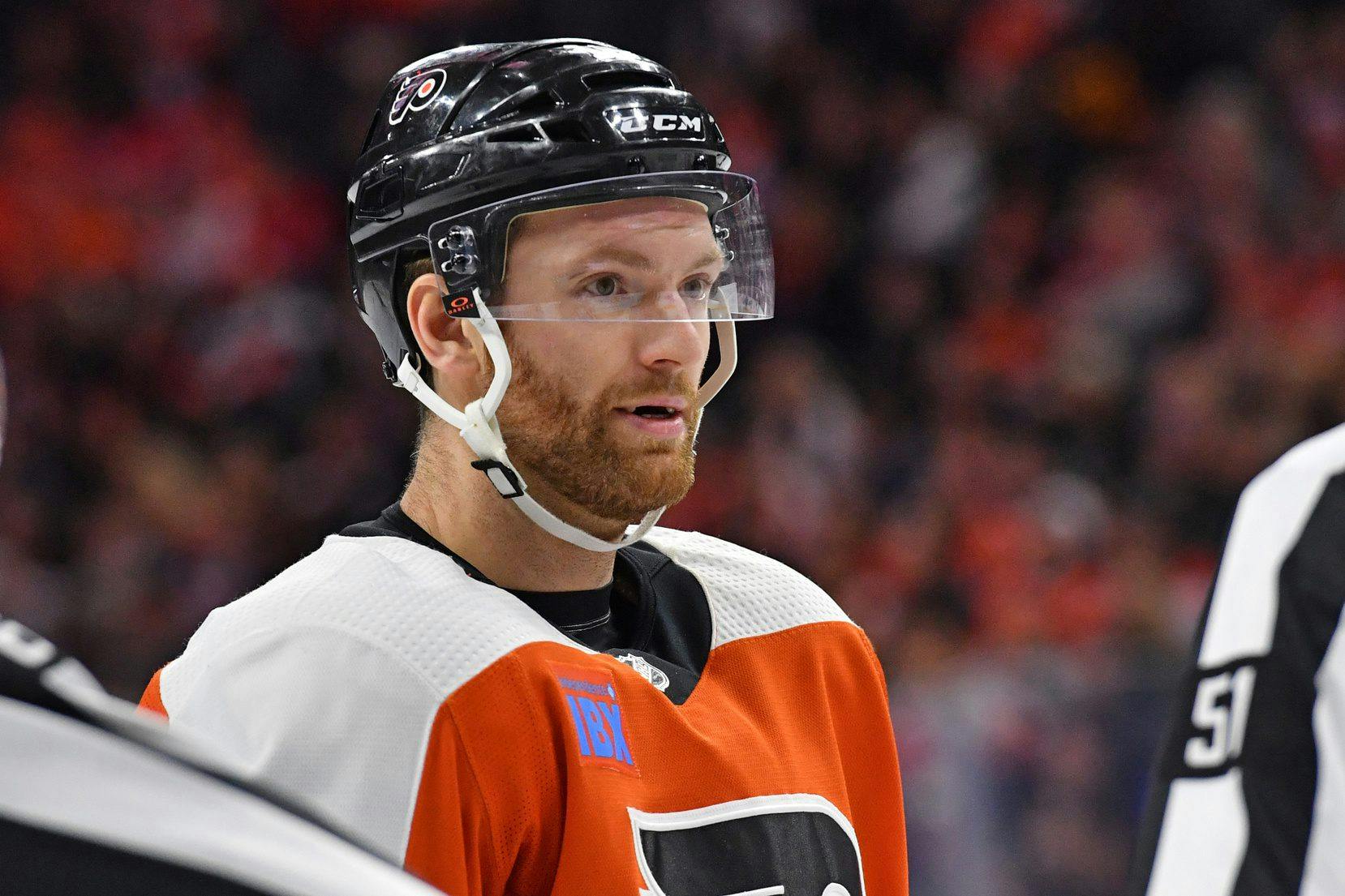 Flyers’ captain Sean Couturier expected to be a healthy scratch Tuesday vs. Maple Leafs