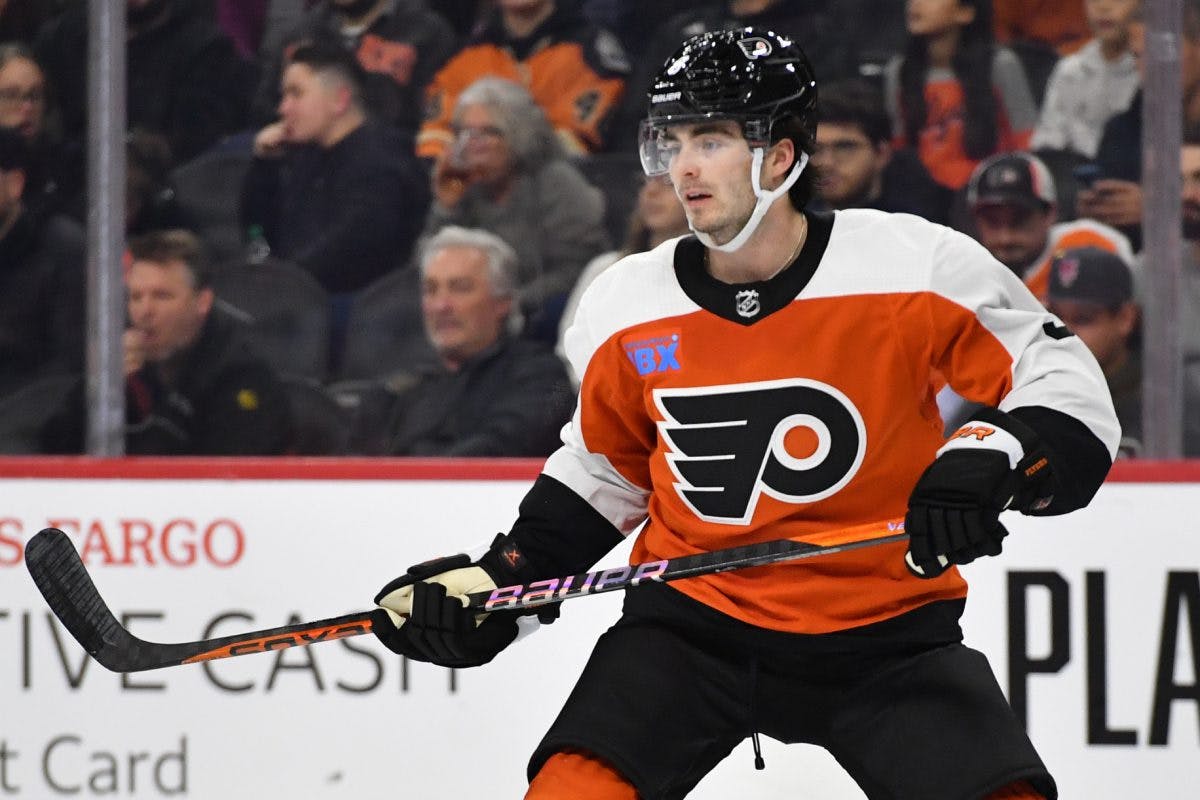 Jamie Drysdale made a good first impression with the Philadelphia Flyers