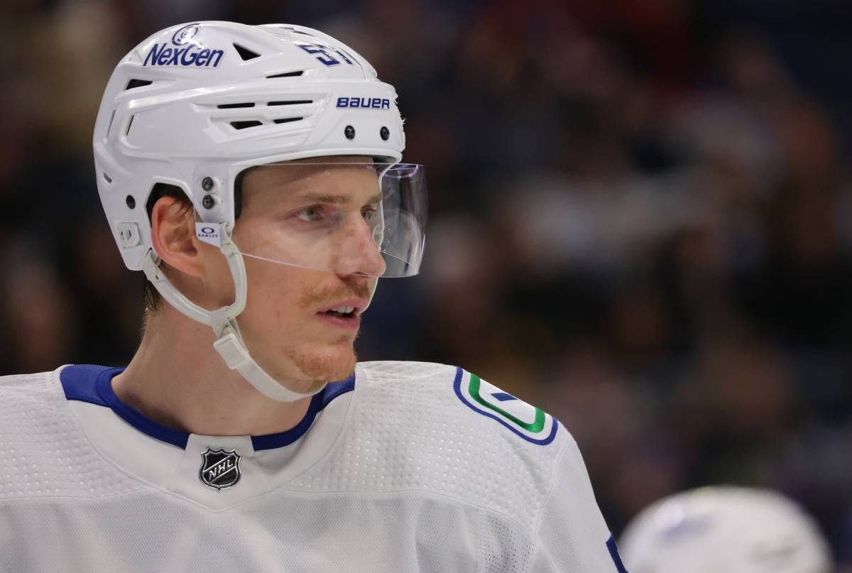 Canucks’ Tyler Myers fined $5,000 for elbowing Blue Jackets’ Sean Kuraly