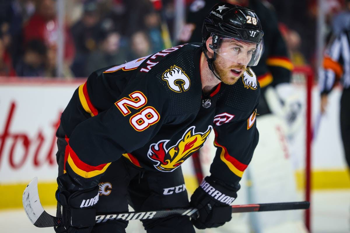 Calgary Flames trade forward Elias Lindholm to Vancouver Canucks for Andrei Kuzmenko, first and fourth round picks, Hunter Brzustewicz, Joni Jurmo
