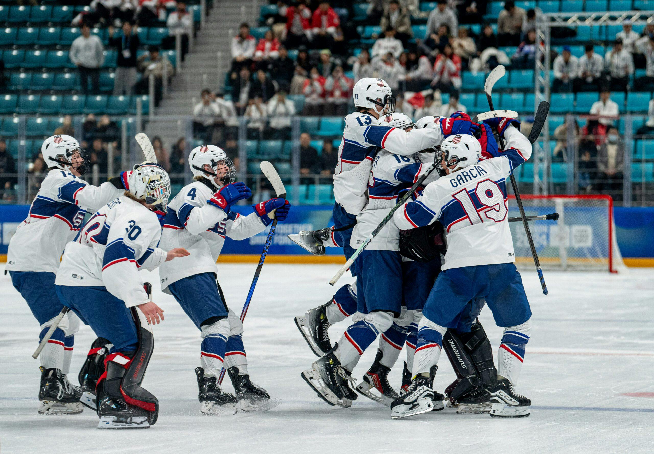 USA Hockey keeps hot streak alive, win men’s Youth Olympic Games tournament
