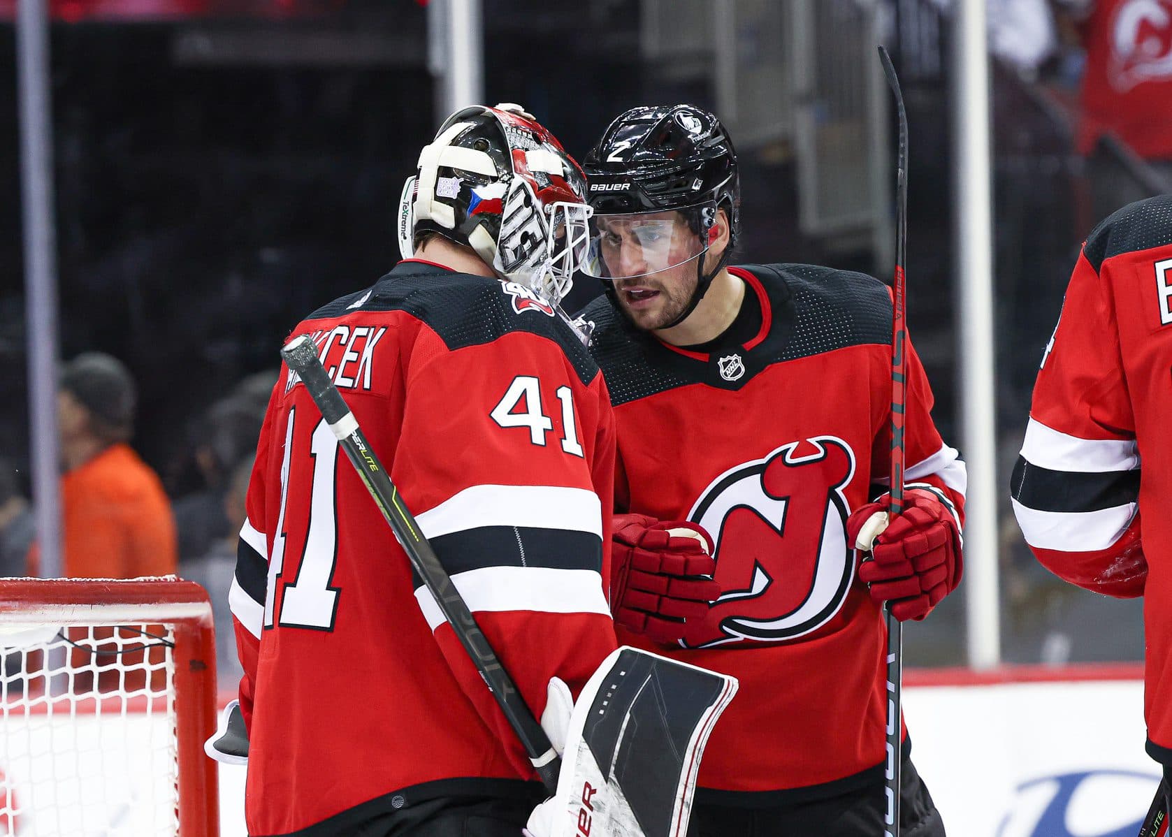 New Jersey Devils’ Vitek Vanecek to miss game vs. Kraken with illness and “little bit of a lower-body injury”