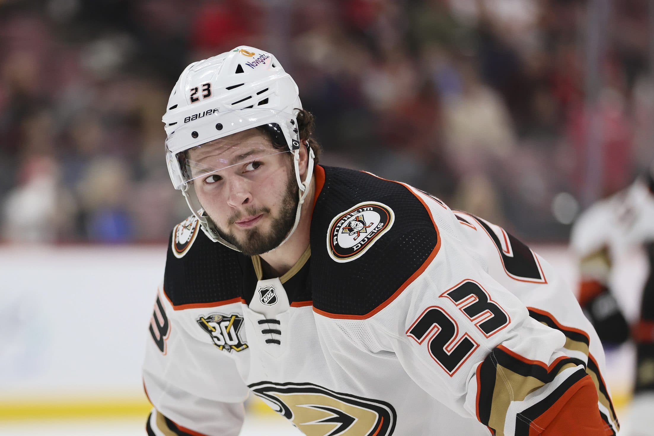 Anaheim Ducks’ Mason McTavish to miss game vs. Oilers with an upper-body injury