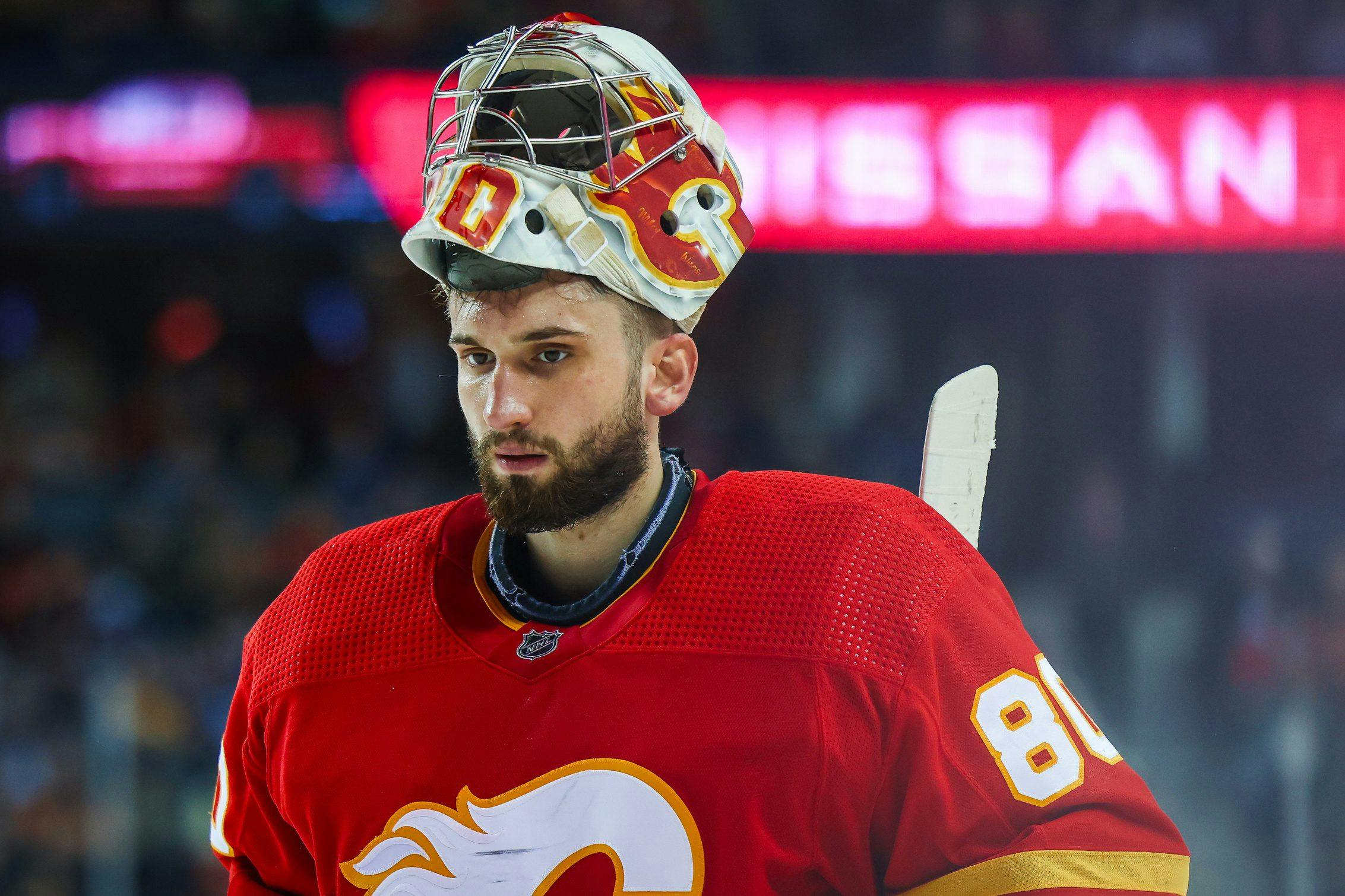 Calgary Flames’ Dan Vladar out for rest of 2023-24, Jacob Markstrom to return