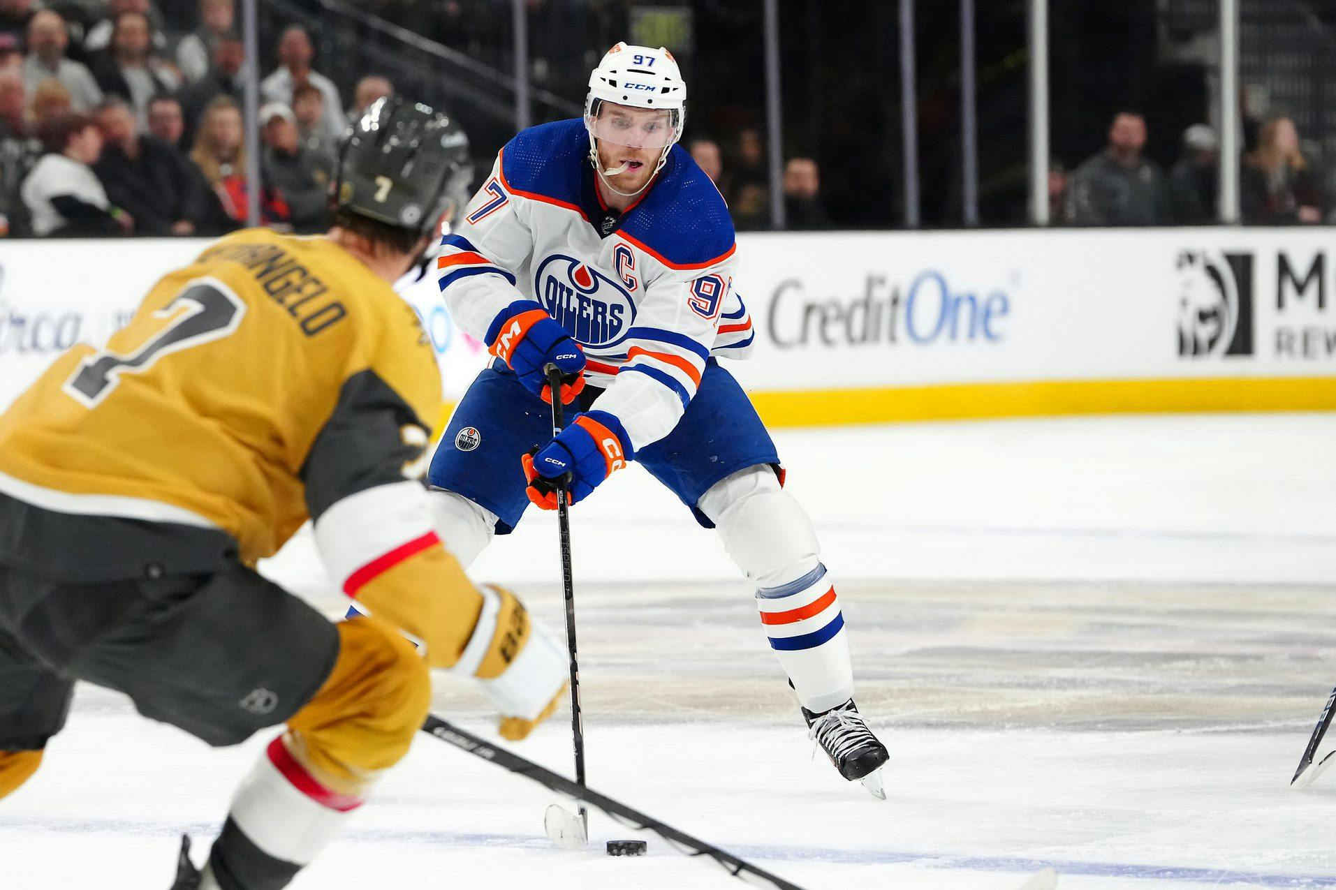 Edmonton Oilers winning streak ends at 16 with 3-1 loss to the Golden Knights