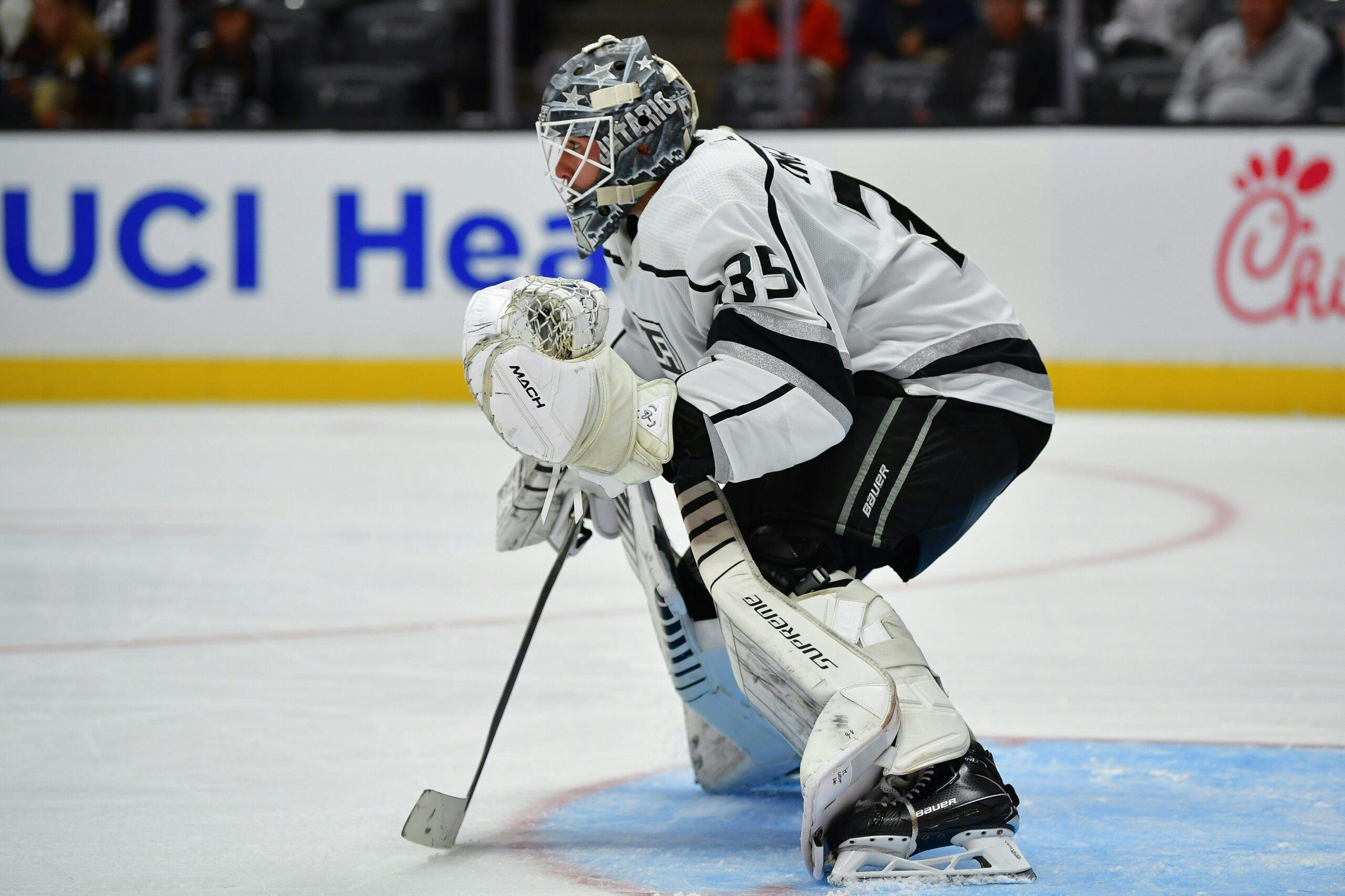 Los Angeles Kings sign goaltender Jacob Ingham to one-year, two-way contract