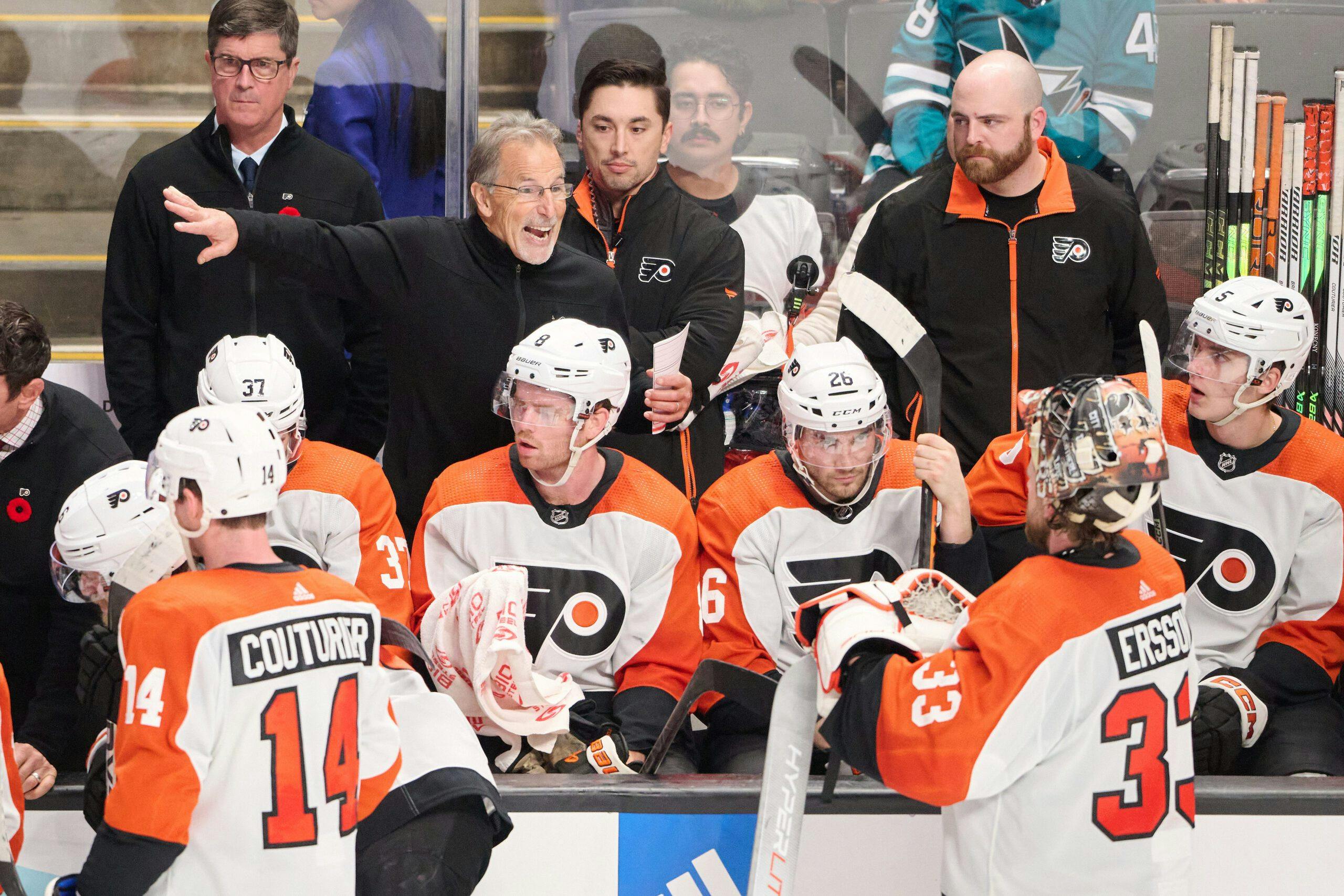 Flyers’ Tortorella on if Couturier will play against Hurricanes: ‘I’m not talking about Sean’