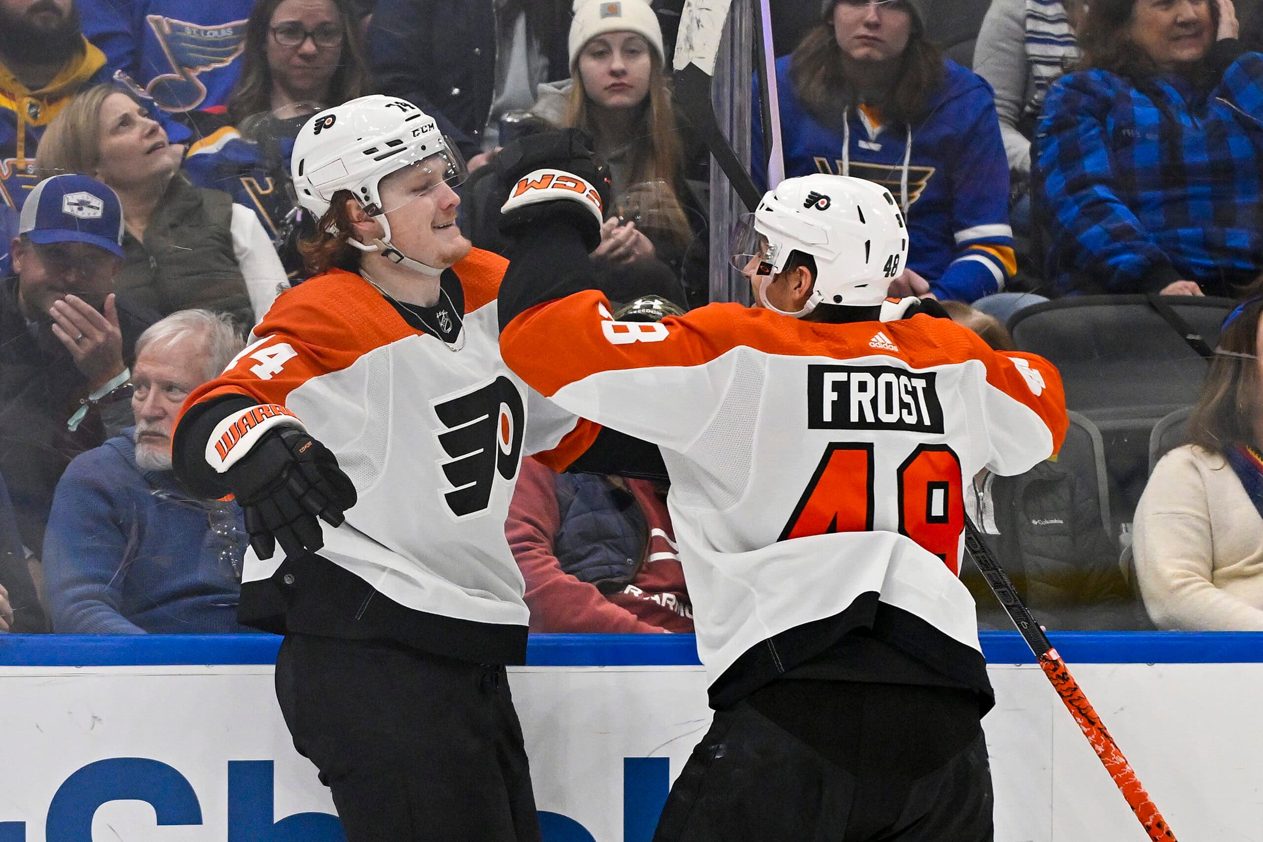 ‘We’re looking to prove people wrong:’ Flyers’ Morgan Frost wants to show team’s strong season was no fluke