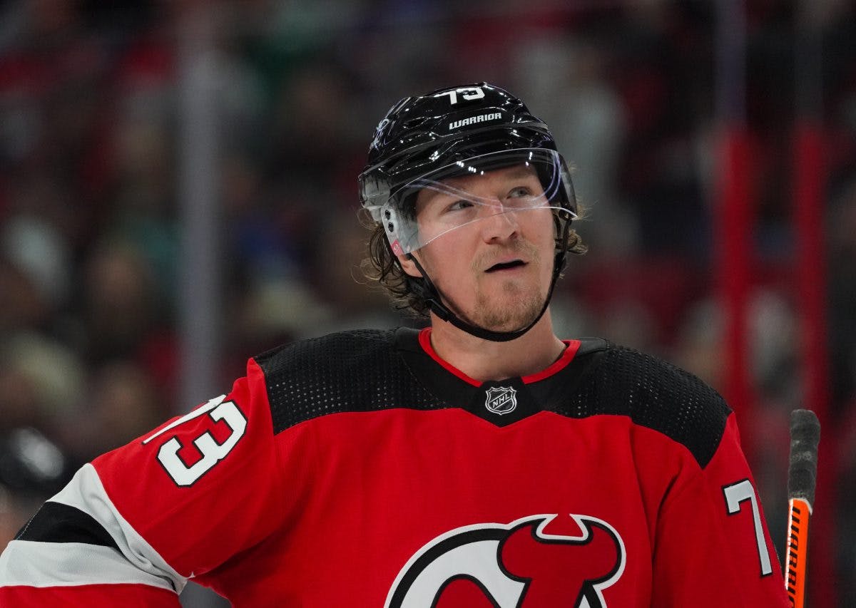New Jersey Devils’ Tyler Toffoli out tonight for trade-related reasons