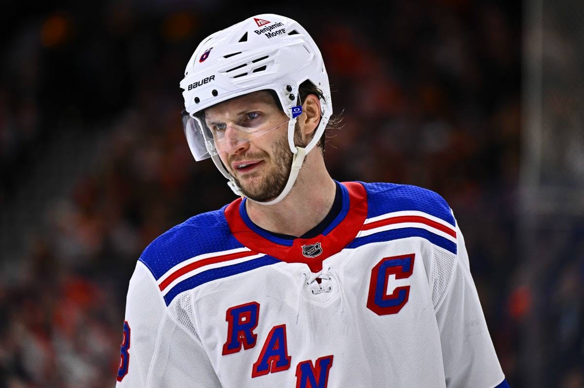 New York Rangers captain Jacob Trouba out 2-3 weeks with lower-body injury
