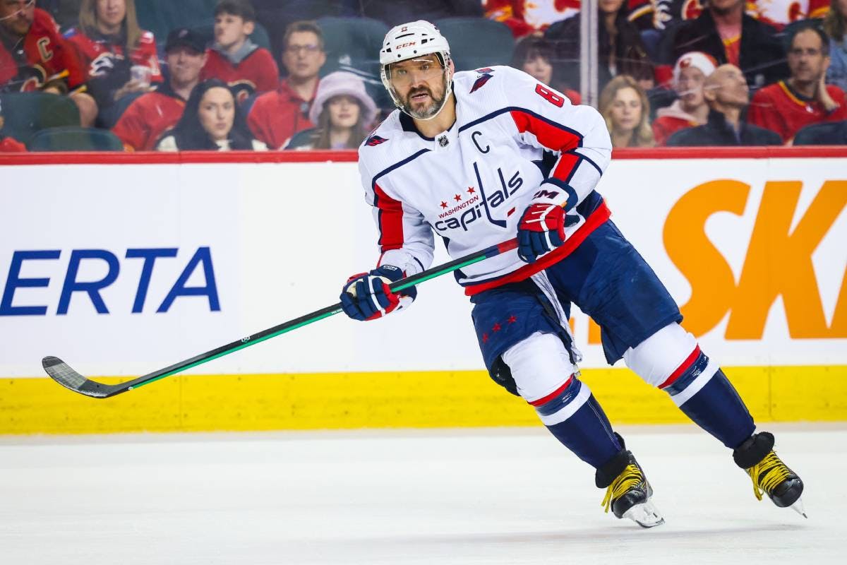 Capitals’ Alex Ovechkin becomes only player in NHL history to start career with 19 consecutive 20-goal seasons