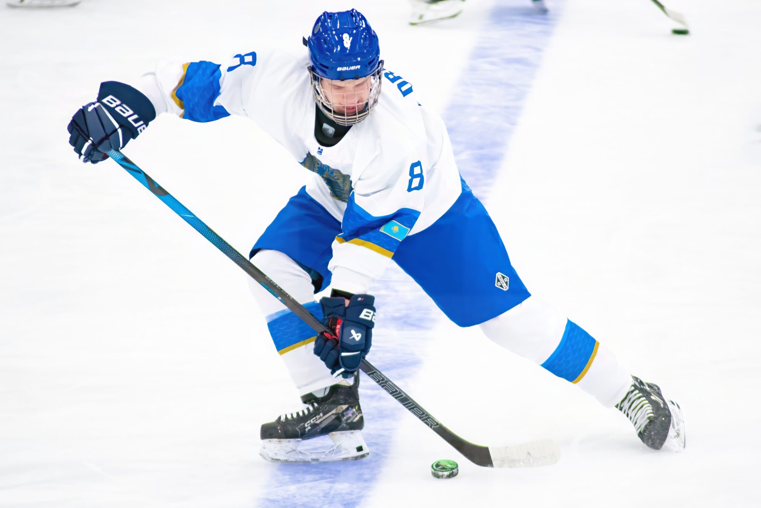 Kazakhstan wins first ever game at U-18 World Hockey Championship in upset over Czechia