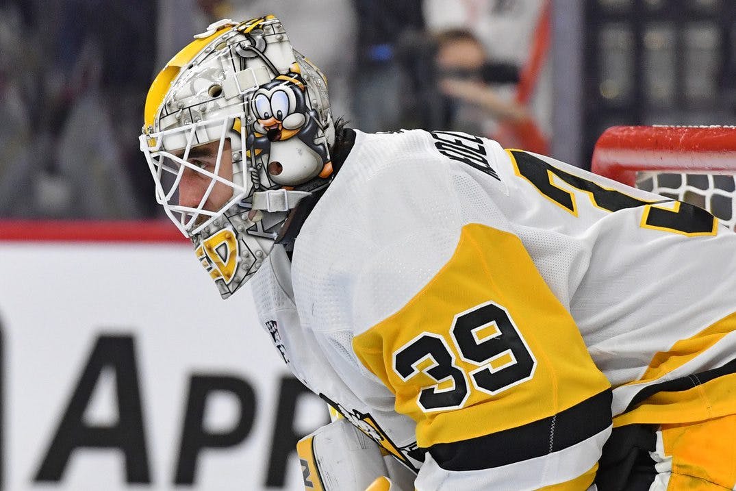 Alex Nedeljkovic has been big for the Pittsburgh Penguins when they’ve needed him the most