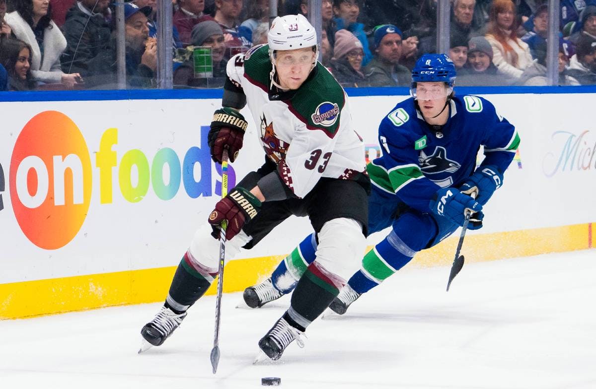 Arizona Coyotes’ Travis Dermott likely out for rest of the season with upper-body injury