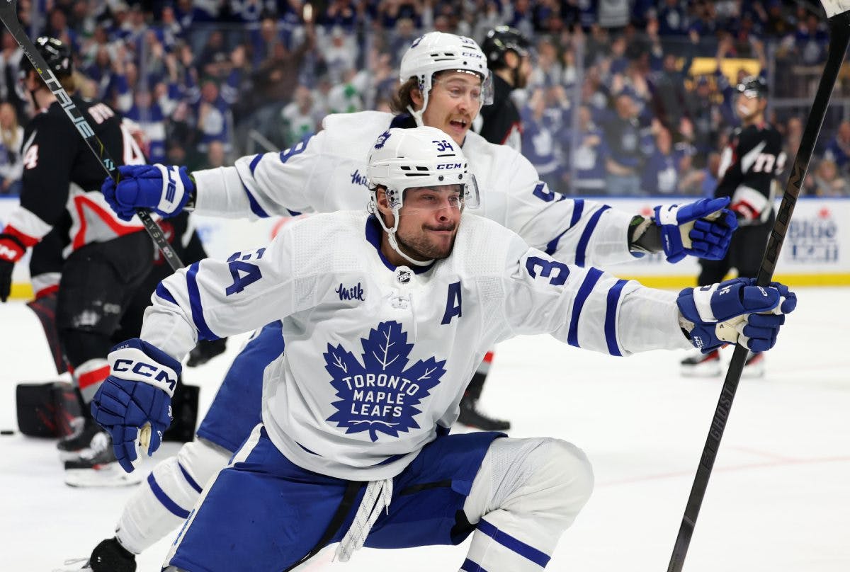 Auston Matthews is in rare air after 65th goal – can he get 70?