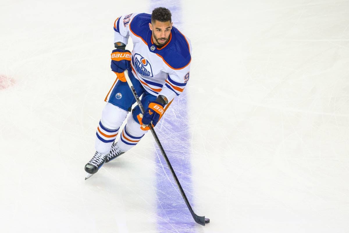Oilers’ Evander Kane dealing with sports hernia, questionable for Game 1 vs. Kings