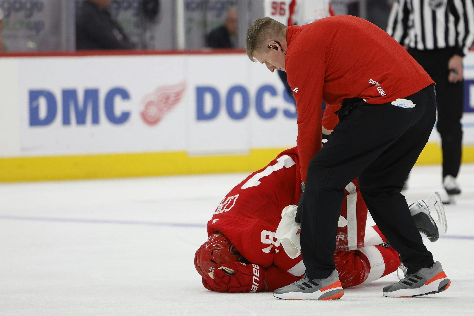 Detroit Red Wings’ Andrew Copp possibly dealing with broken cheek bone