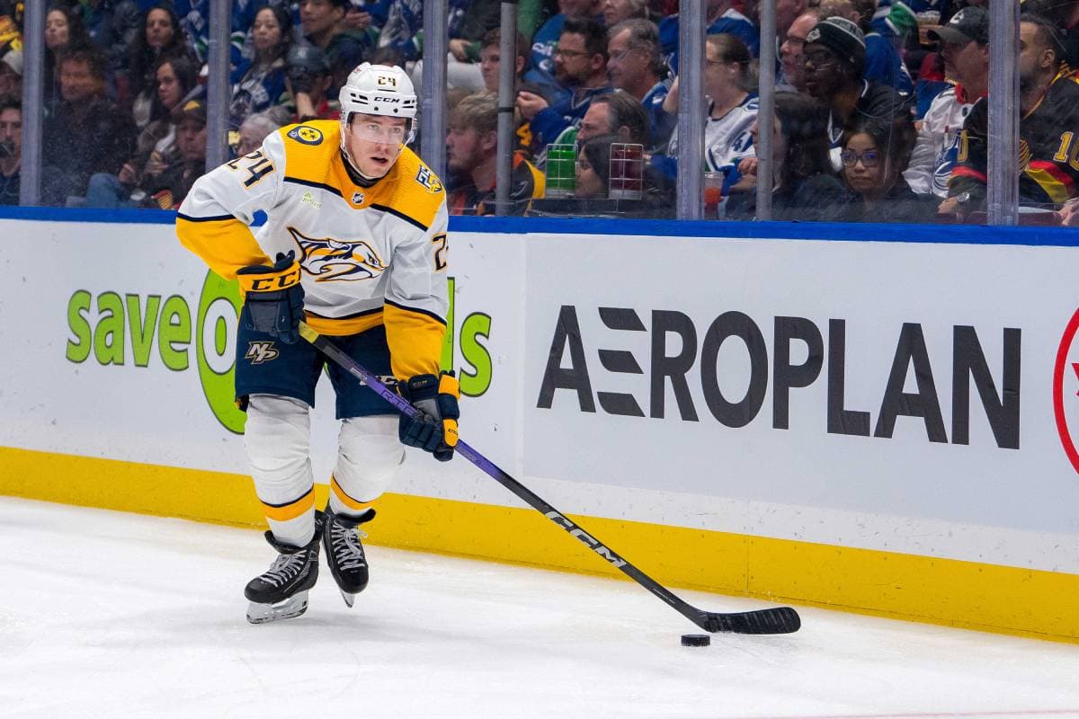 Predators’ Stastney leaves Game 3 with upper-body injury