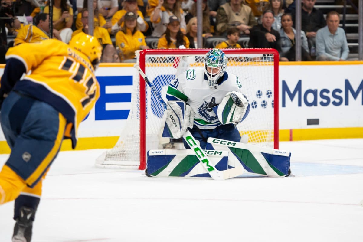 Arturs Silovs expected to start for Canucks in Game 5 