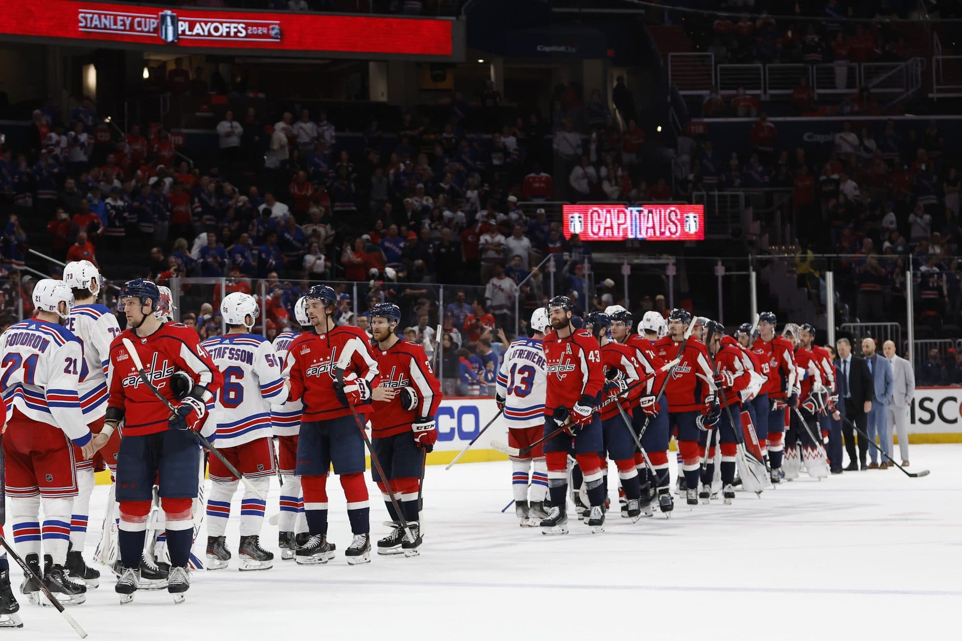 Stanley Cup Playoffs Day 9: Rangers sweep Caps, Canucks rally late to get OT win